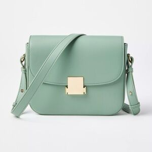 Loft Sage Green Shoulder Bag